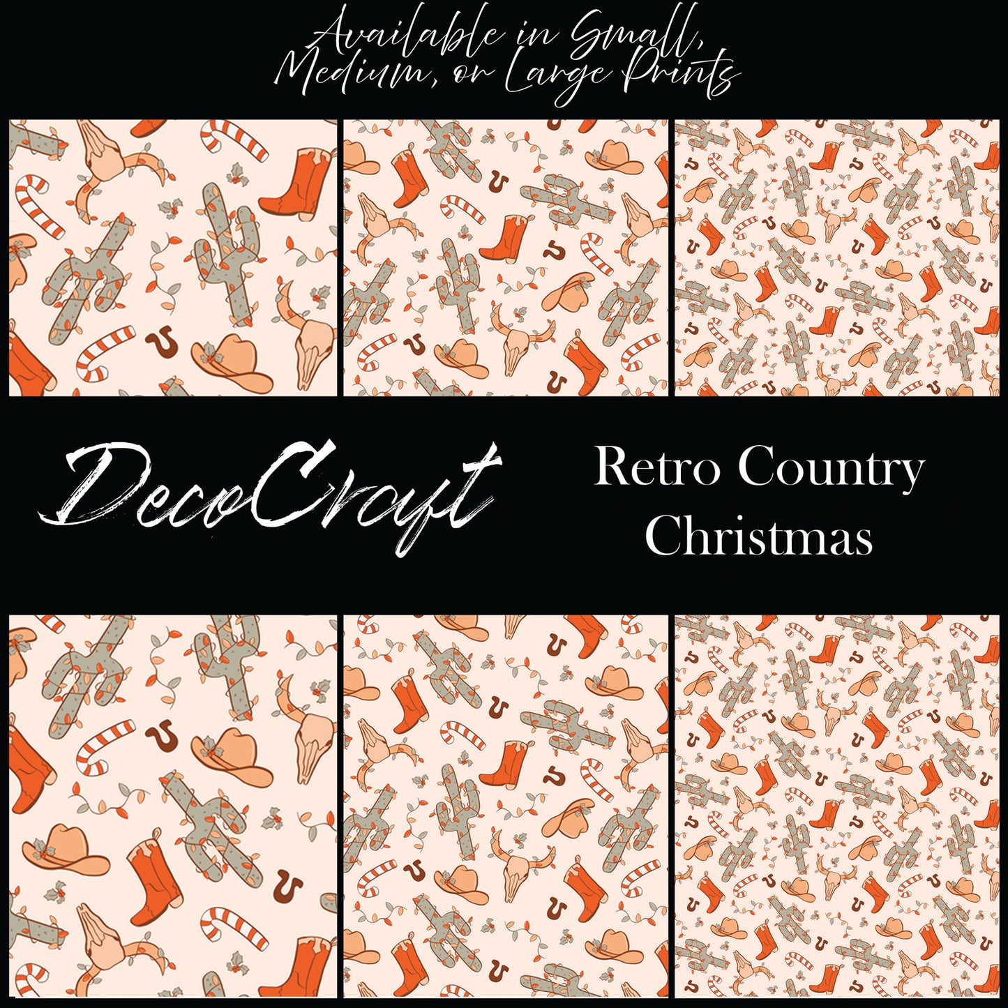 DecoCraft Christmas - Retro - Country Christmas