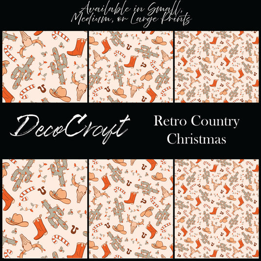 DecoCraft Christmas - Retro - Country Christmas