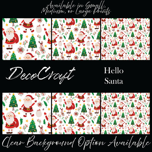 DecoCraft Christmas - Hello Santa