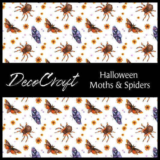 DecoCraft -Halloween - Moths & Spiders