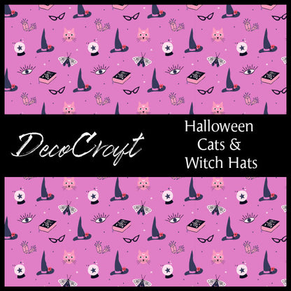 DecoCraft - Halloween - Cats & Witch Hats