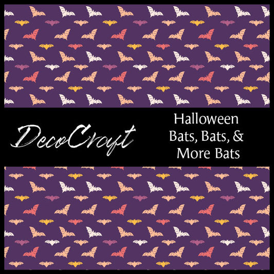 DecoCraft - Halloween - Bats, Bats, & and More Bats