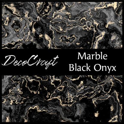 DecoCraft - Marble - Black Onyx