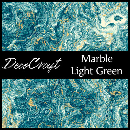 DecoCraft - Marble - Light Green