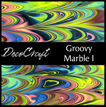 DecoCraft - Marble - Groovy Neon I
