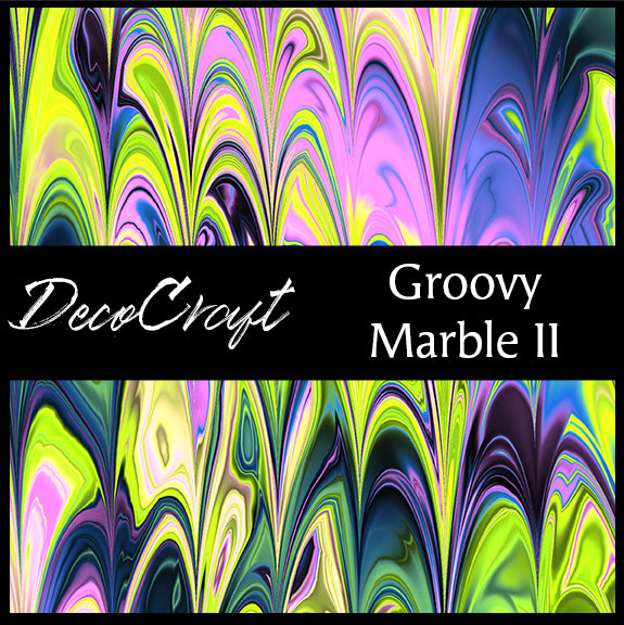 DecoCraft - Marble - Groovy Neon II