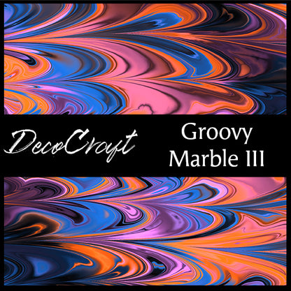 DecoCraft - Marble - Groovy Neon III