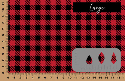 DecoCraft Christmas - Plaid - Red Buffalo Plaid