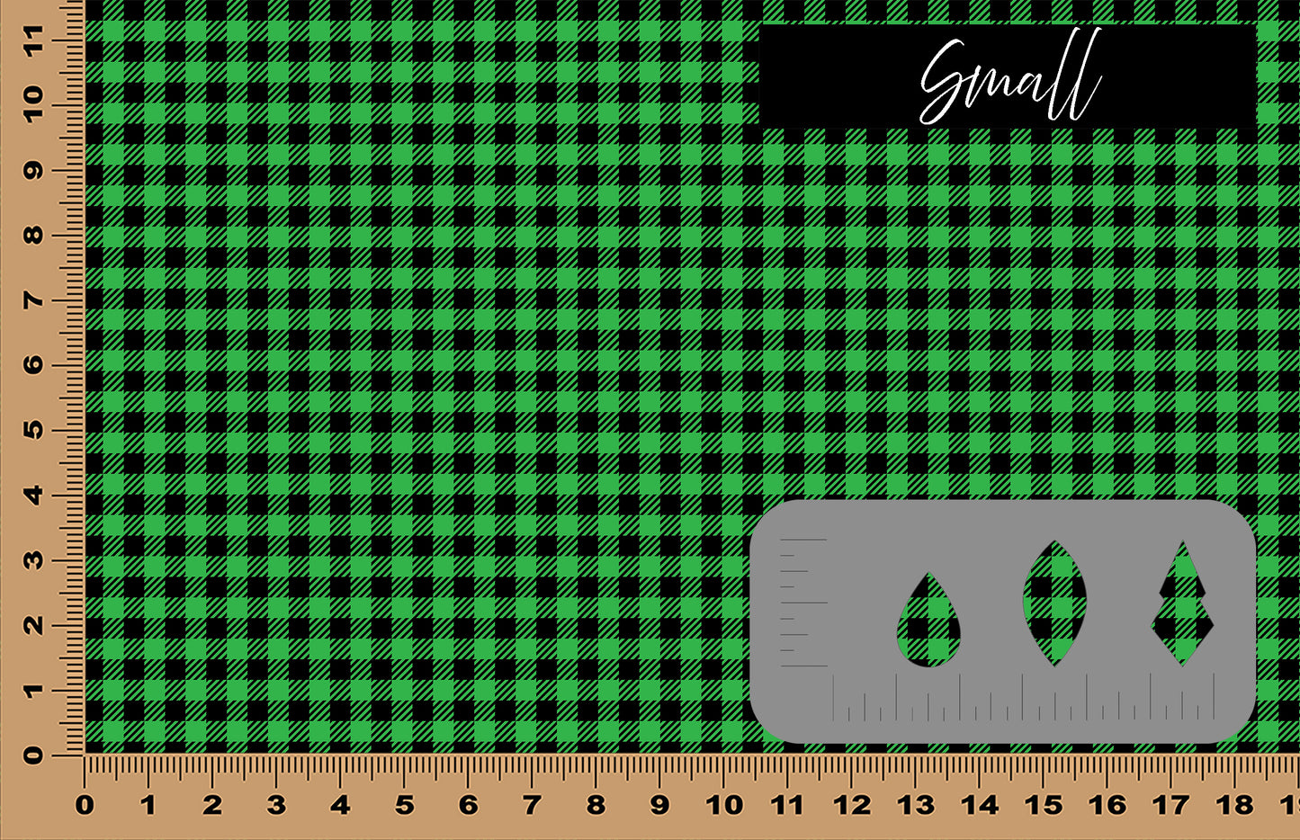 DecoCraft Christmas - Plaid - Green Buffalo Plaid