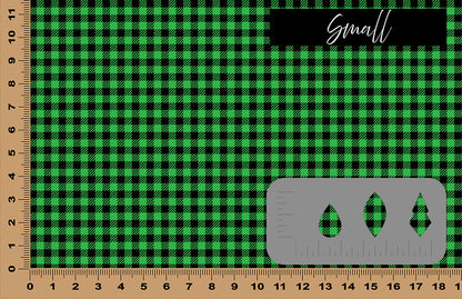 DecoCraft Christmas - Plaid - Green Buffalo Plaid