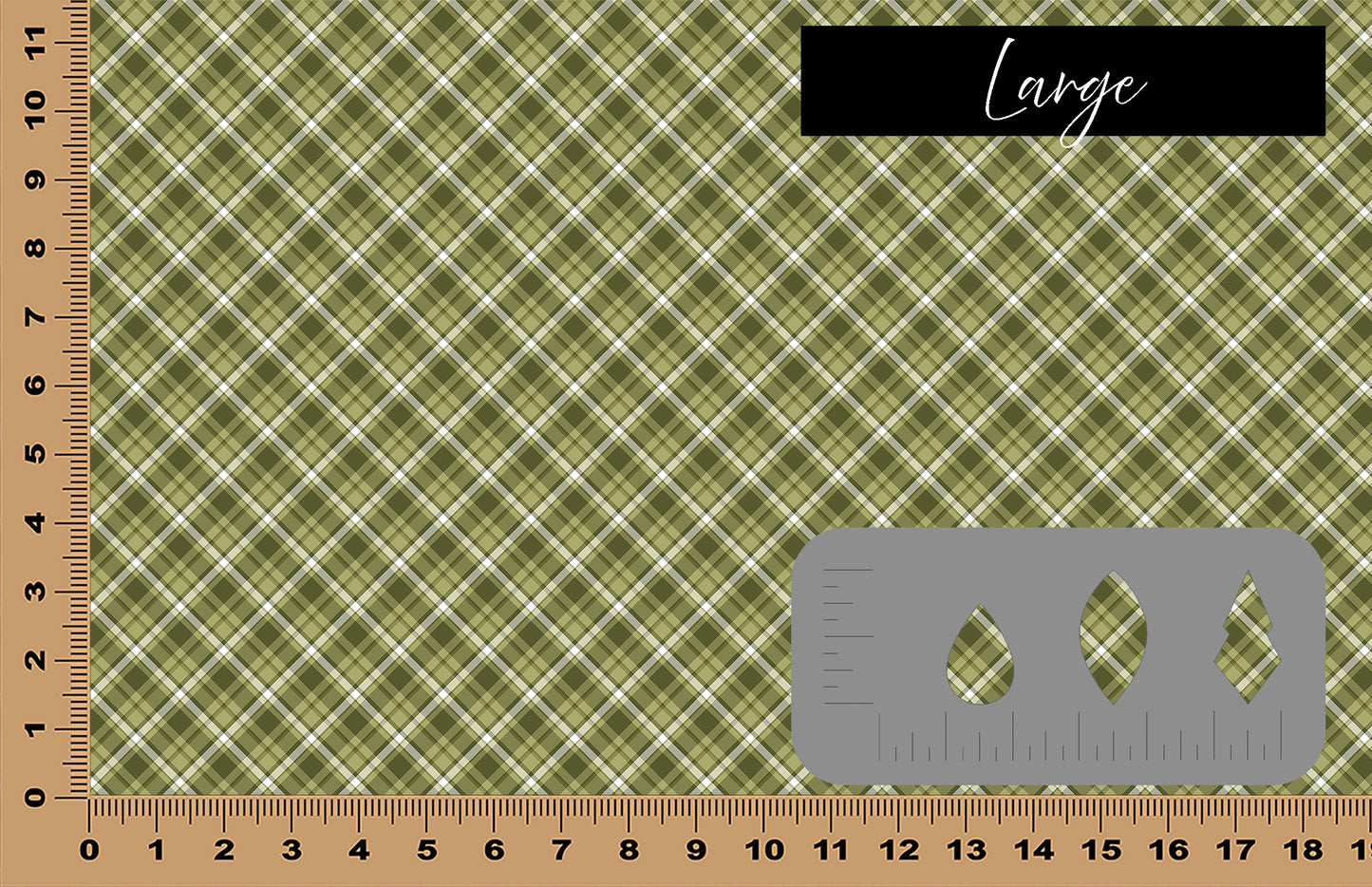 DecoCraft - Plaid - Sage Green