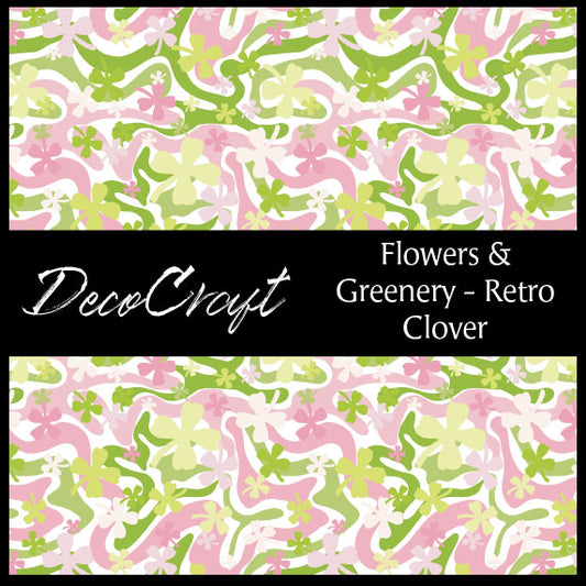 DecoCraft - Flowers & Greenery - Retro Clover