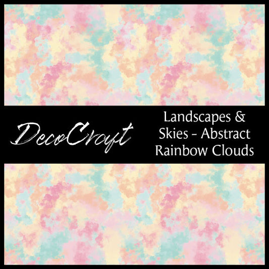 DecoCraft - Landscapes & Skies - Rainbow Clouds