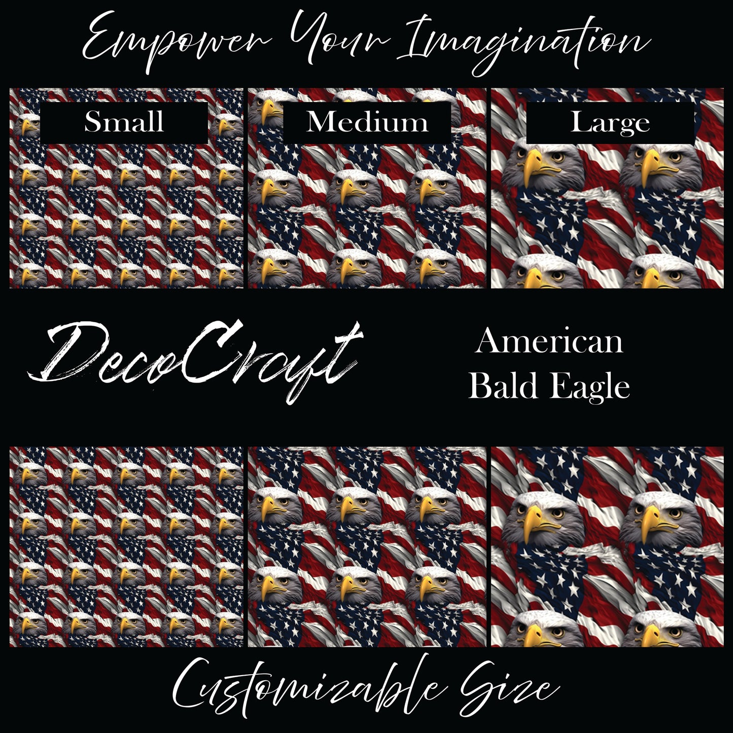 DecoCraft - Americana - American Bald Eagle