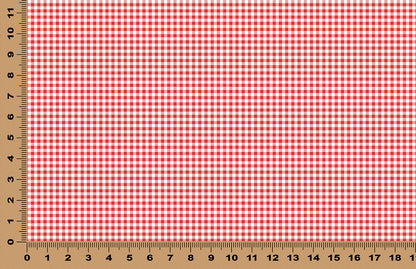 DecoCraft- Americana - Plaid Gingham - Americana Red