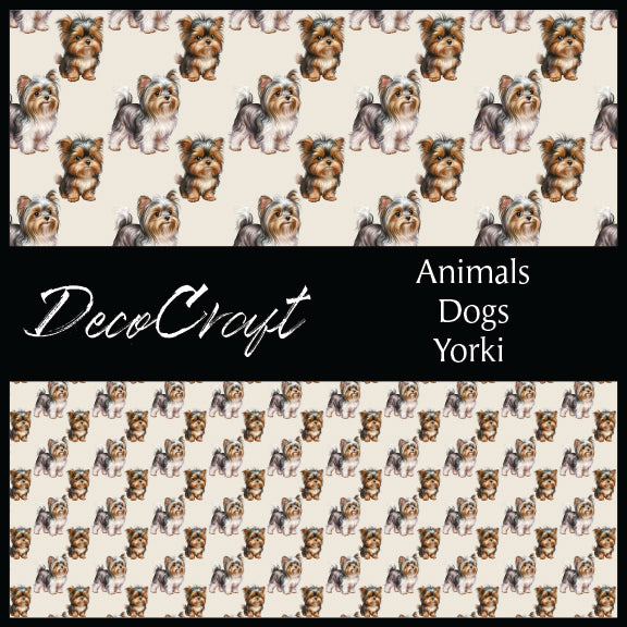 DecoCraft - Animals - Dogs - Yorkie