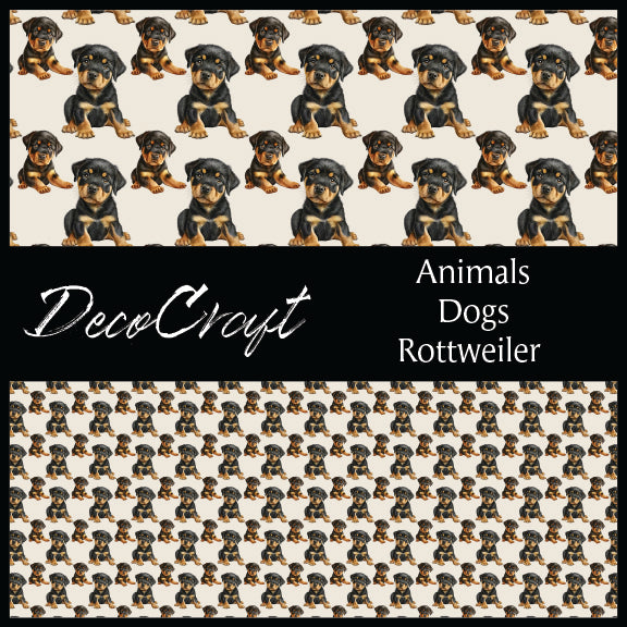 DecoCraft - Animals - Dogs - Rottweiler