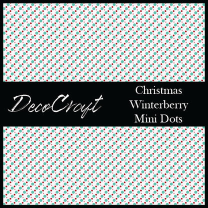 DecoCraft - Christmas - Winterberry - Mini Dots