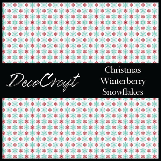 DecoCraft - Christmas - Winterberry - Mini Snowflakes