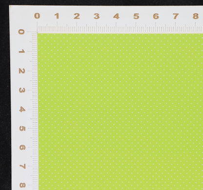 DecoCraft - Polka Dot - Lime Green Small Dot