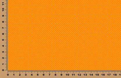 DecoCraft - Polka Dot - Dark Orange Small Dot