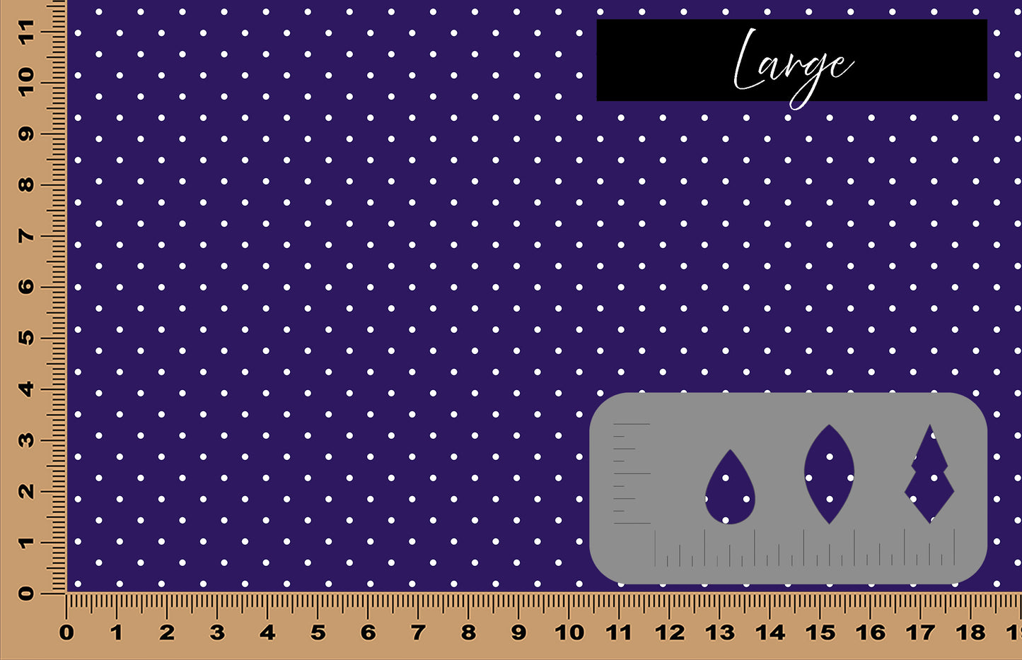 DecoCraft - Polka Dots - Purple