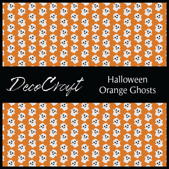 DecoCraft - Halloween - Orange Ghosts