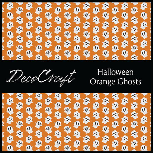 DecoCraft - Halloween - Orange Ghosts