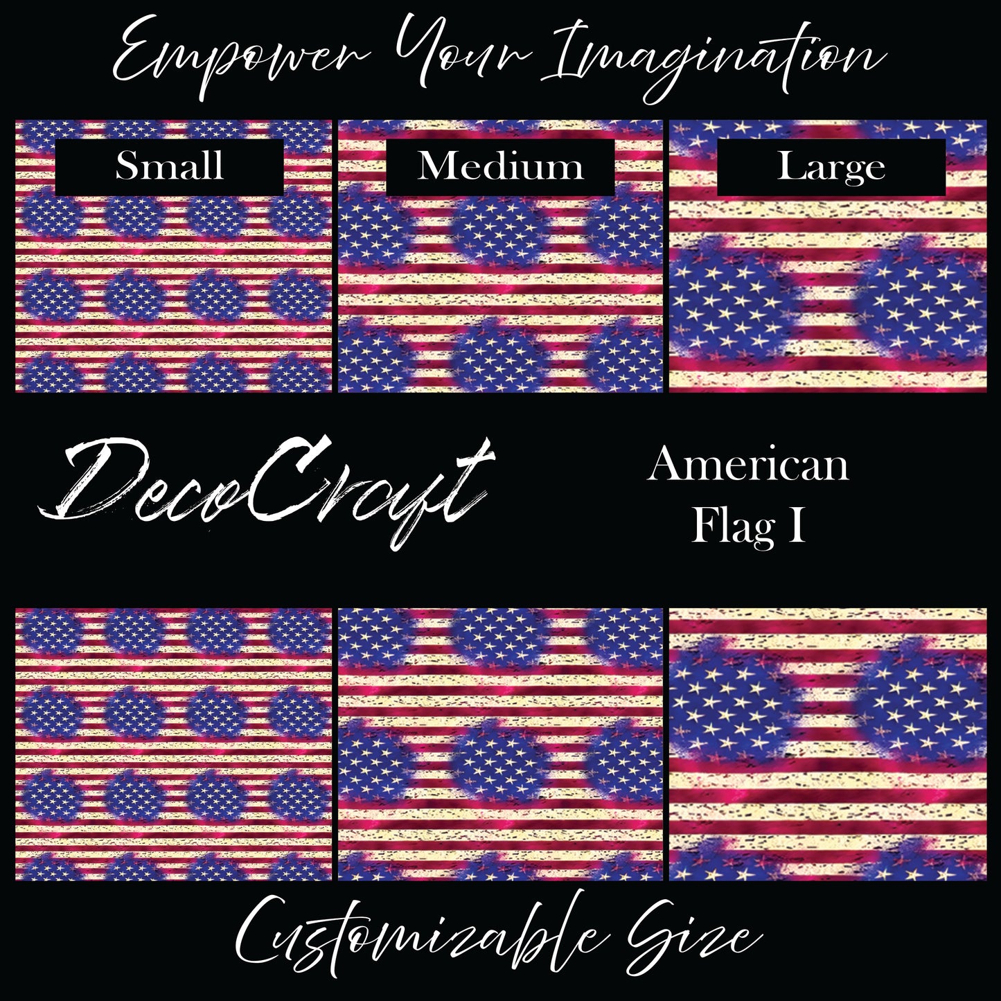 DecoCraft - Americana - American Flag I