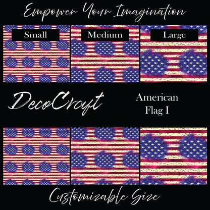 DecoCraft - Americana - American Flag I