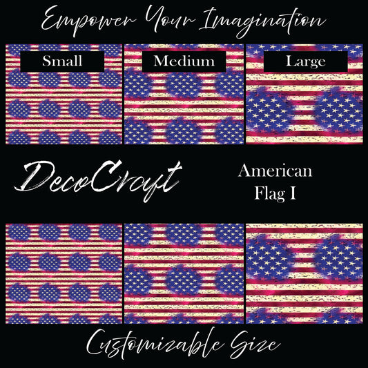 DecoCraft - Americana - American Flag I