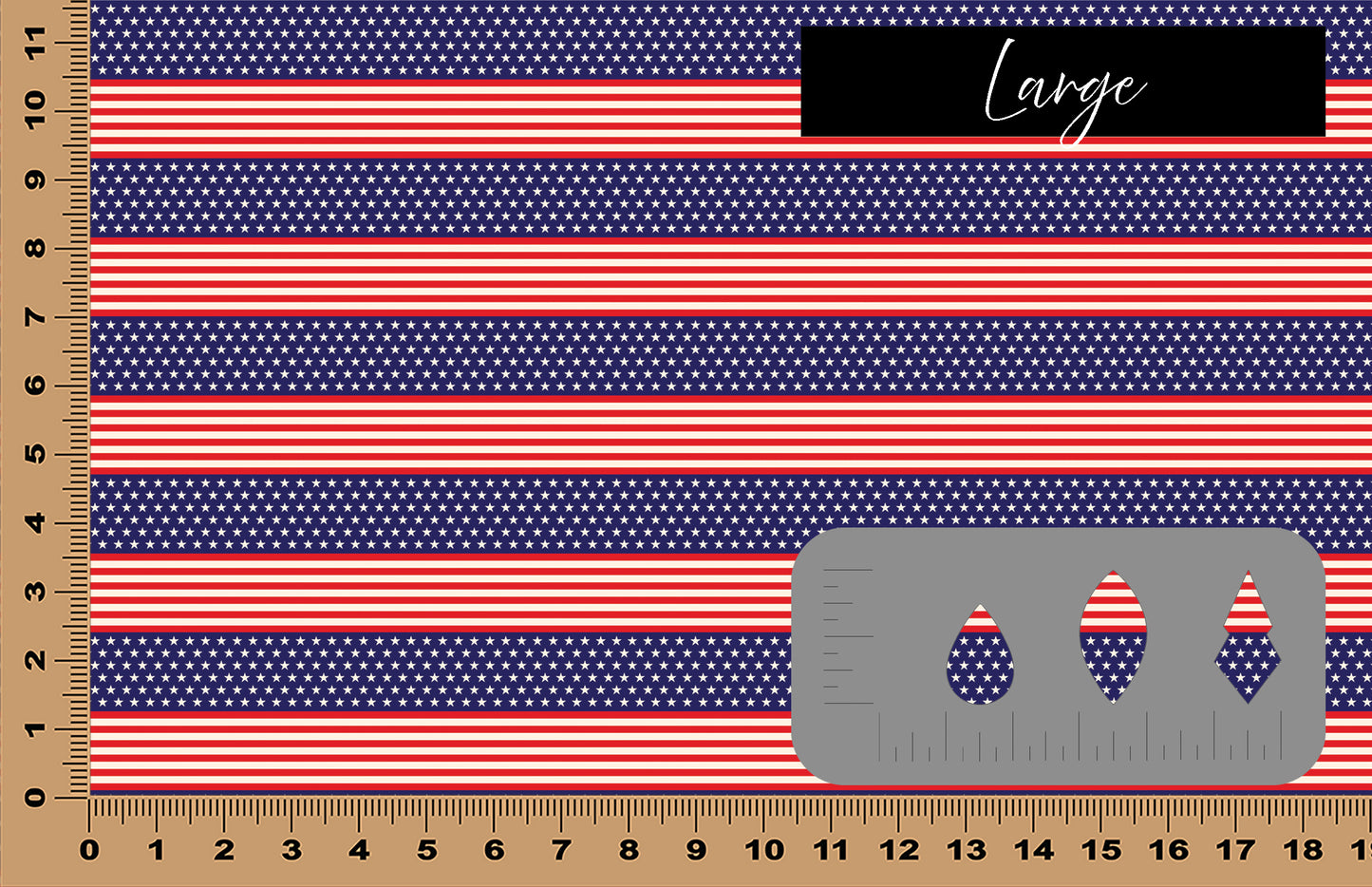 DecoCraft - Americana - American Flag II