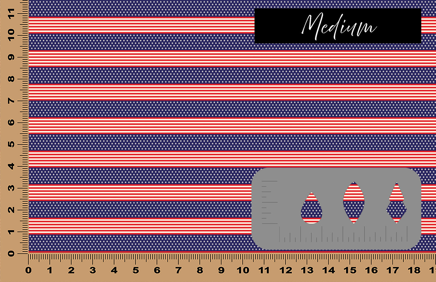 DecoCraft - Americana - American Flag II