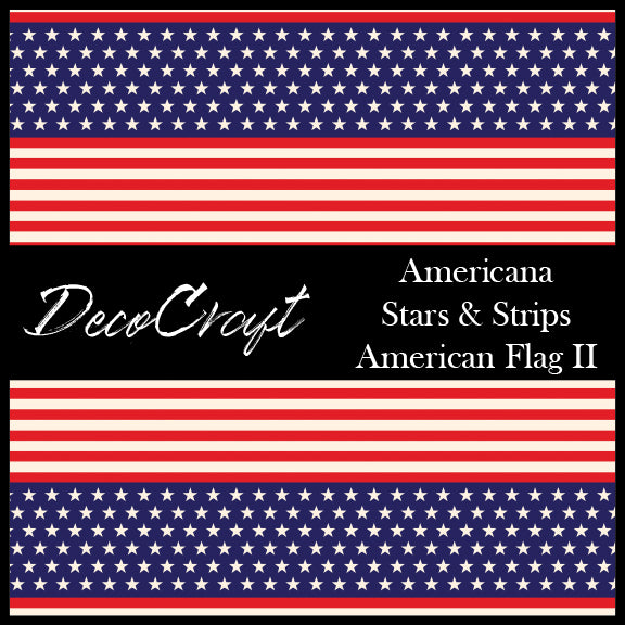 DecoCraft - Americana - Stars & Stripes - American Flag II