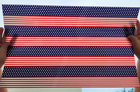 DecoCraft - Americana - Stars & Stripes - American Flag II
