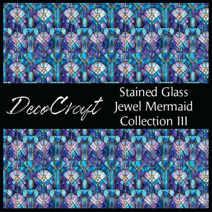 DecoCraft - Stained Glass - Jewel Mermaid III