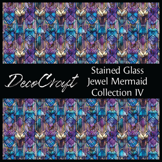 DecoCraft - Stained Glass - Jewel Mermaid IV