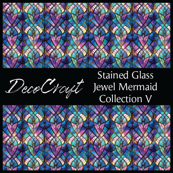 DecoCraft - Stained Glass - Jewel Mermaid V