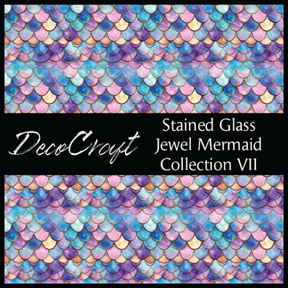 DecoCraft - Stained Glass - Jewel Mermaid VII