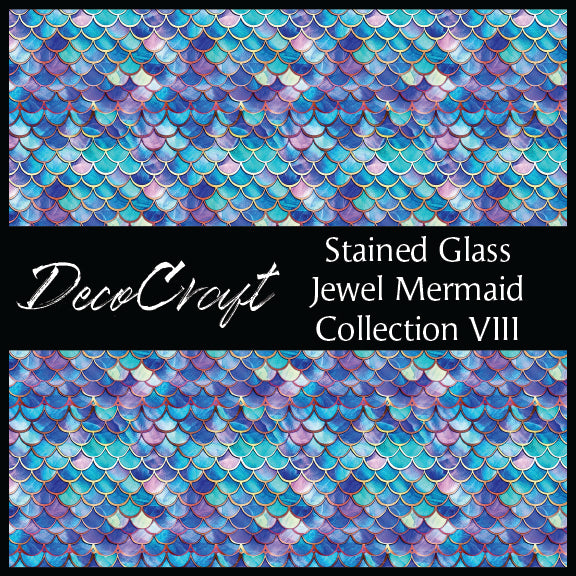 DecoCraft - Stained Glass - Jewel Mermaid VIII