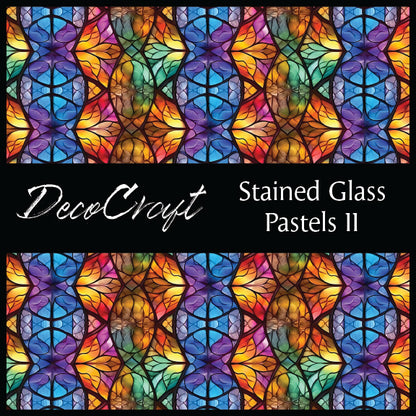DecoCraft - Stained Glass - Multi Colors - Pastel II