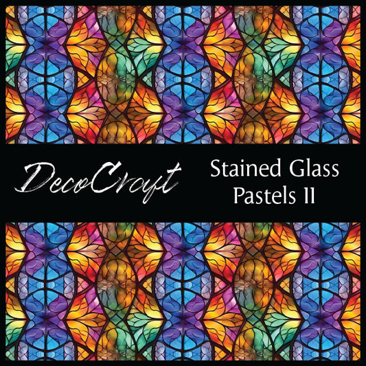 DecoCraft - Stained Glass - Multi Colors - Pastel II