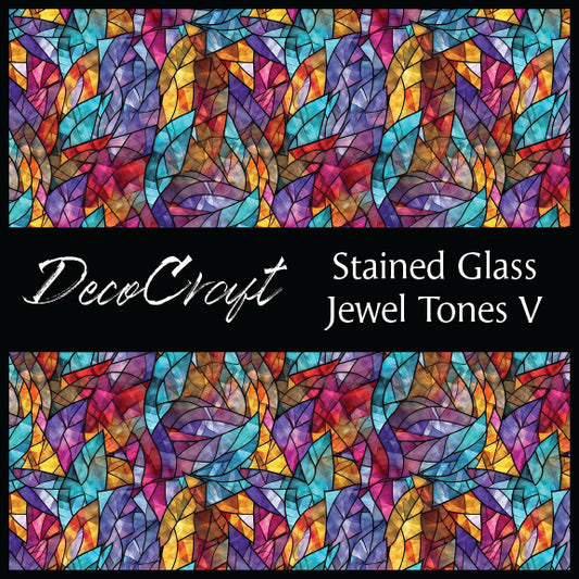 DecoCraft - Stained Glass - Multi Colors -Jewell Tones V