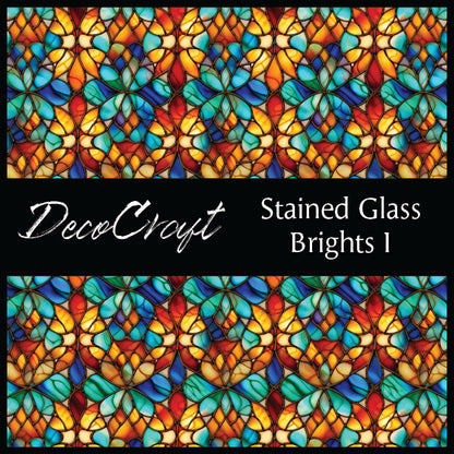 DecoCraft - Stained Glass - Multi Colors - Brights I