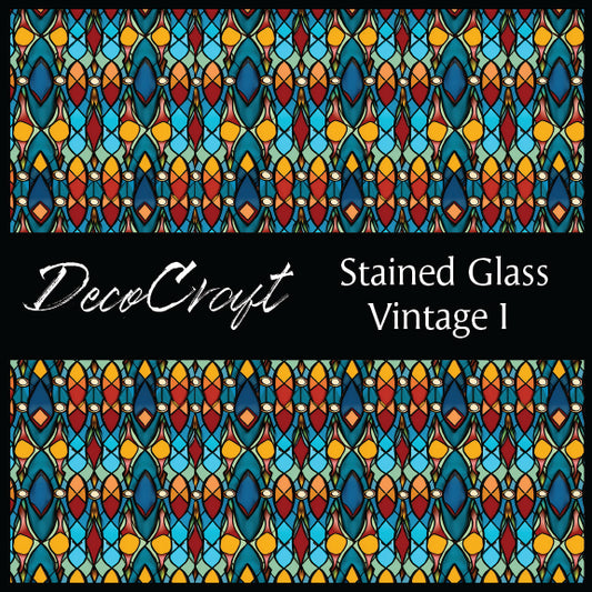 DecoCraft - Stained Glass - Vintage Glass I