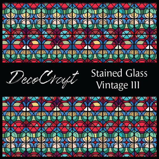 DecoCraft - Stained Glass - Vintage Glass III