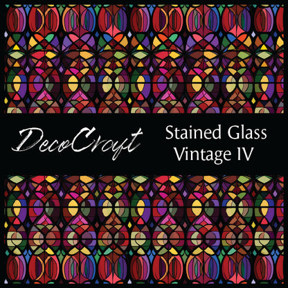 DecoCraft - Stained Glass - Vintage Glass IV
