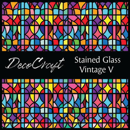 DecoCraft - Stained Glass - Vintage Glass V