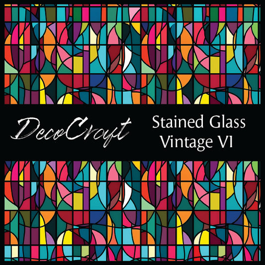 DecoCraft - Stained Glass - Vintage Glass VI