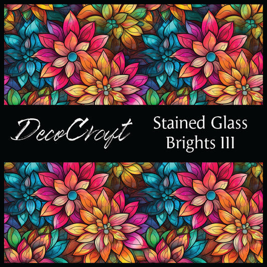 DecoCraft - Stained Glass - Multi Colors - Brights III
